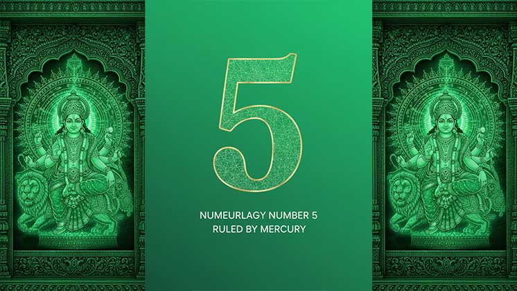 मूलांक 5: बुध का अंक | बुद्धि, व्यापार और रोमांच | Numerology Number 5