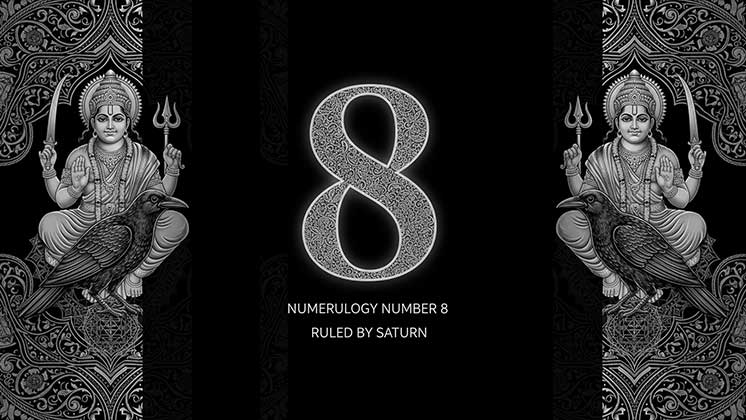 मूलांक 8: शनि का अंक | कर्म, न्याय और अपार सफलता | Numerology Number 8