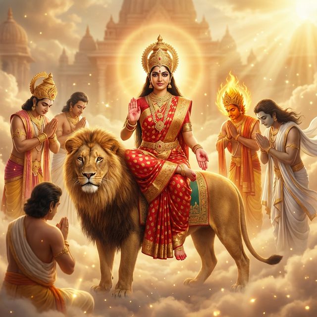 Shri Durga Saptashati Adhyaya 11 – श्री दुर्गा सप्तशती एकादशोऽध्यायः